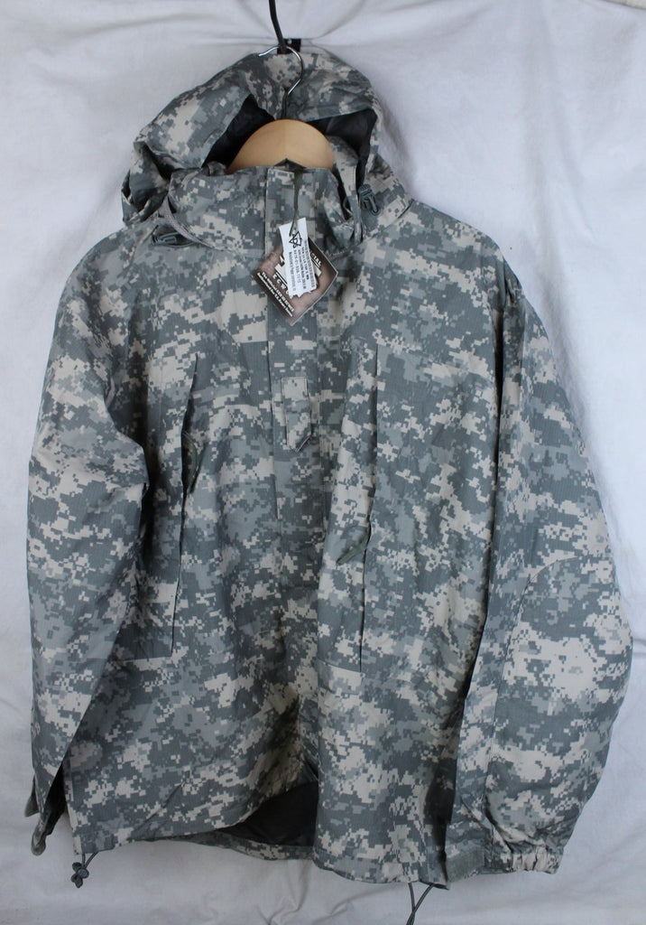 US Army Military Gen III Level 6 Lightweight ACU Gore-Tex Rain Jacket ...