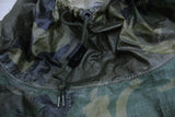 80's US Army Military Woodland Camo Rain Poncho Wet Weather