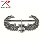 Silver US Army Air Assault Badge Pin - USA Made