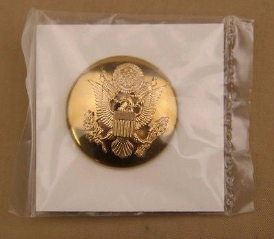 Vintage 1970'S US Army Service Cap Insignia Device Enlisted Personnel