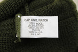US Military OD Green Wool Jeep Cap Radar Cold Weather Hat