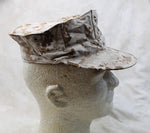 USMC Marine Corps Garrison Cover Desert Marpart 8 Point Cap Hat w/ EGA Logo
