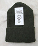 US USGI Military OD Green Wool Watch Cap Hat