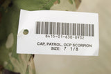 US Military Issue Scorpion OCP Patrol Cap Hat Ripstop NSN 8415-01-630-89XX