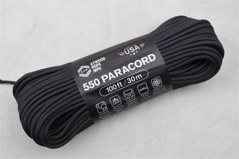 Atwood Rope Mfg. 550 Lb Military Paracord 100 ft - USA Made