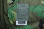 Genuine 90's US Army Military Issue Woodland Camo Poncho Liner - Woobie Blanket