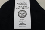US Navy Dark Blue Wool Watch Cap Military Issue Knit Hat