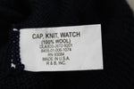 US Navy Dark Blue Wool Watch Cap Military Issue Knit Hat
