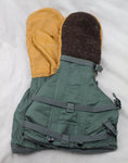 80's US Air Force Flyers Type N-4B Extreme Cold Weather Mittens w/ Liners - Medium