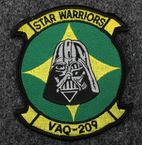 US Navy Star Warriors VAQ-209 Electronic Attack Squadron Patch
