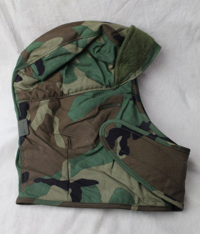 1980's US Military Issue Bomber Cap Cold Weather Hat Helmet Liner XL - 7 3/4