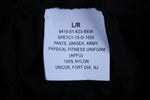 US Army Black / Yellow Physical Fitness PT Pants APFU - Large Reg.