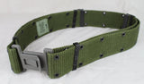 New Old Stock 80's US Military LC-2 Belt Web Green Nylon Individual Equipment - Large