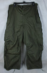 Vintage US Army M-1951 Arctic Trouser Pant Shell OD w/ Liner - Medium Regular