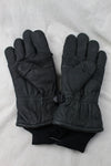 US Military Men's and Women's Intermediate Cold Weather Leather Gloves Black