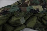 80's US Military Army M65 Field Jacket Coat Woodland Camo w/ Liner - Medium Reg.