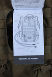 New USMC Military Aquasource 20L Hydration Pack Backpack Coyote