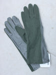 US Military Nomex FR Summer Flyers Pilots Gloves Sz8 - Small Foliage Green