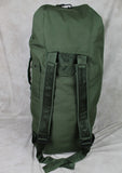 New US Army USGI Military Issue Green Nylon Top Loading Duffle Bag