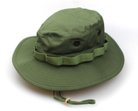 US Military OD Green Ripstop Boonie Hat - USA Made