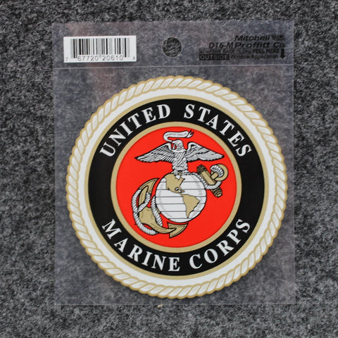 Rothco USMC Marine Corps Decal Sticker - 3 3/4 inch