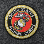 Rothco Deluxe USMC Marine Corps Round Patch - 3"