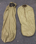 USMC 3-Season Sleeping Bag Coyote Brown Regular w/ Improved Bivy Cover
