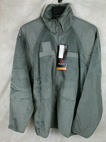 US Military Issue Gen III L3 Polartec Fleece Cold Weather Jacket - Foliage Green